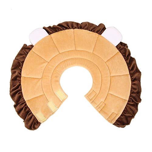 Soft Pet Recovery Collar,Protection Pet Recovery Collar,Comfy Cone The Original with Removable Stays for Medium Dogs and Puppy Large Dogs Cats (3#)