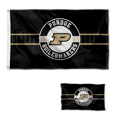 WinCraft Purdue Boilermakers Double Sided Embroidered Flag