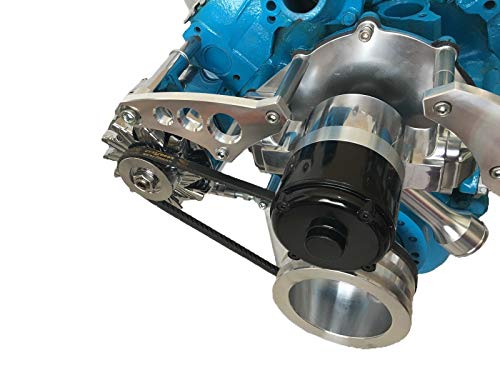 Chap Performance Alternator Bracket for Ford 351W SBF V-Belt