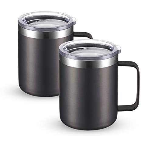Black Friday ๐ฅ CIVAGO Stainless Steel Coffee Mug Cup with Handle, 12 oz Double Wall Vacuum Insulated Tumbler with Lid Travel Friendly (Gray, 2 Pack) Black Friday ๐ฅ CIVAGO Stainless Steel Coffee Mug Cup with Handle, 12 oz Double Wall Vacuum Insulated Tumbler with Lid Travel Friendly (Gray, 2 Pack)