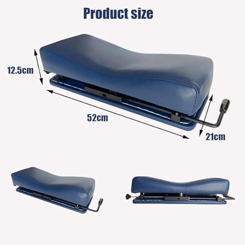 Tablero de velocidad quiropráctico, tablero portátil de descenso de extremidades para quiropraxia, terapia efectiva para articulaciones de miembros, para pelvis, lumbar, torácico y extremidades miniatura 5