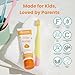 Himalaya Botanique Kids Toothpaste, Herbal, Orange Flavor, Fights Plaque, Fluoride-Free, Gentle, No Artificial Flavors or Colors, SLS Free, Gluten Free, Cruelty Free, Vegan, Foaming, 4 Oz, 1 Pack