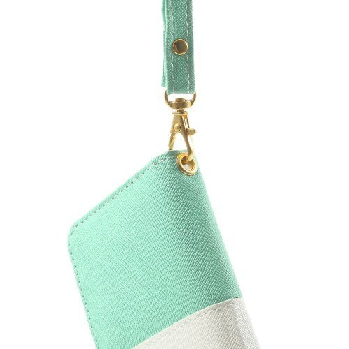 Étui Cuir Synthétique Cubot T9 Vert - Finition Premium et Fermeture Aimantée - 6