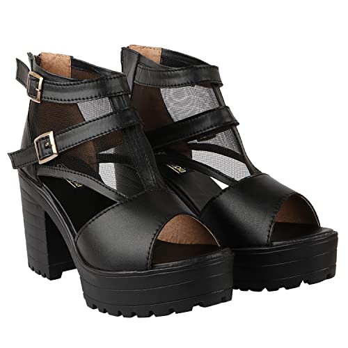 Do Bhai Women and Girls Black Wedges Heel Sandal (EU41) (B0BC9BCK9D) Amazon Price History, Amazon Price Tracker