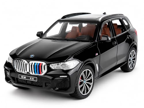Image of Umadiya X5 SUV Car 1:32 Scale Model Car Exclusive Alloy Metal Pull Back Die-cast Diecast Metal Pullback Toy Openable Doors & Light Music Best Gifts Toys Kids【Colors as Per Stock】