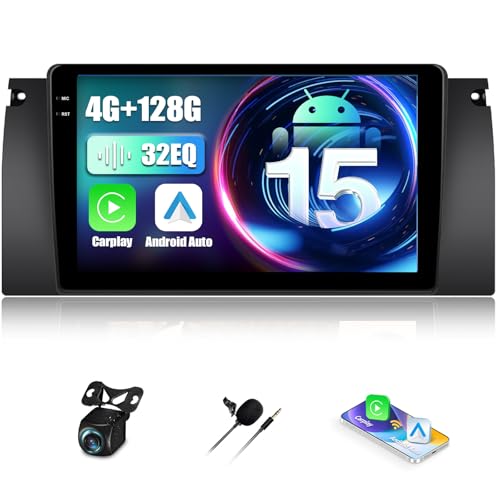 【Carplay Wireless & Android Auto & Mirror Link】Android Autoradio con navigatore satellitare per BMW E39 supporta la connessione wireless a Carplay o Android Auto. Questo consente l'accesso alle notifiche e al controllo vocale. Android Auto può utilizzare il telefono Android dell'utente per accedere alla rubrica del telefono cellulare. Inoltre, Mirror Link (Airplay) per Android e iOS tramite cavo USB o WiFi. Puoi collegare il telefono allo schermo dell'auto tramite JLink per guardare video