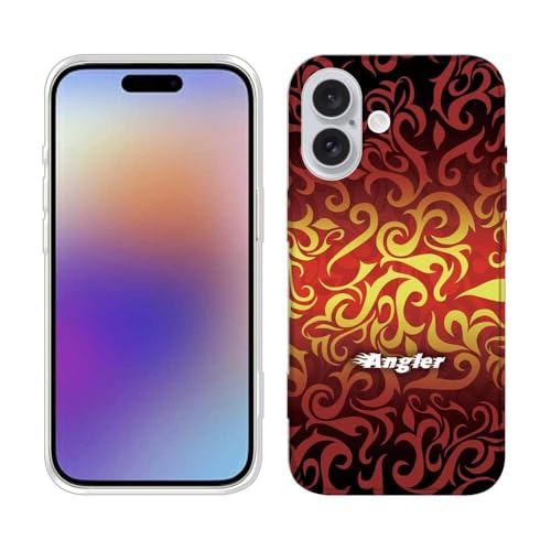 AnglersLife Galaxy S26 Ultra SC-53G �Ƃ̌݊������� TPU�P�[�X �X�}�z�J�o�[ �M�����N�V�[ �P�[�X�̑�֕i �N���A ���� �y�� Galaxy�p TPU Fire Angler �t�@�C���[�p�^�[��2