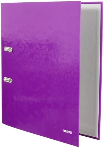 Leitz 10061062 Klasör180° Wow Dar Metalik, Mor - Görsel 2