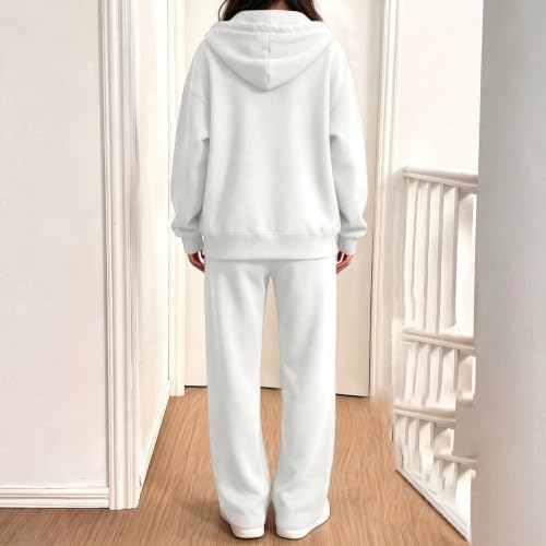 Matching Workout Sets for Women Zip Up Jacket Joggers Gym Sweatsuits - image 7