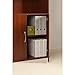 Bush Business Furniture Series C Elite 36W 5 Shelf Bookcase with Doors in Hansen Cherry