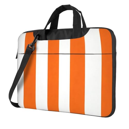Maletín impermeable para laptop 14 pulgadas naranja miniatura 1