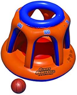Swimline Giant Shootball Basketball Swimming Pool Game Toy