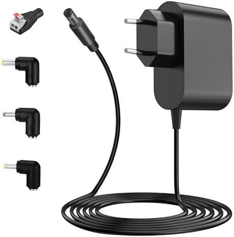 12V 2A Netzteil Adapter - AC/DC Power Supply Mit 5,5x2,5mm Stecker Für LED, Router & Mehr