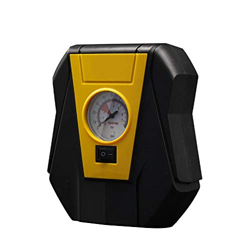 Ajcoflt Compressor de ar portátil para pneus de carro Inflator digital de pneus 12V DC Compressores