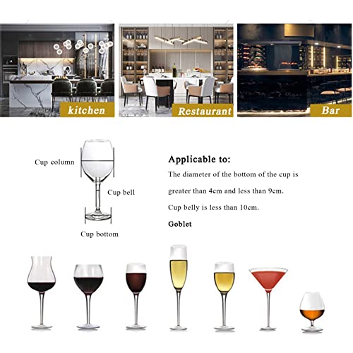 Étagère à vin de plafond dorée pour sublimer votre cuisine ou bar - 4