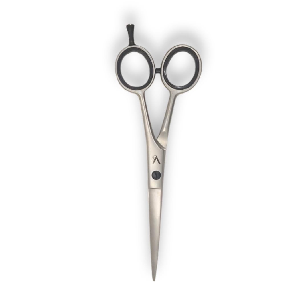 Vida Goods Hair Scissor 6" Professional Hair Cutting Scissors for Salon & Home Use Stainless Steel Barber Shears for Men, Women, Children & Adults (Silver Satin, 6.5 Inches) - Image 3