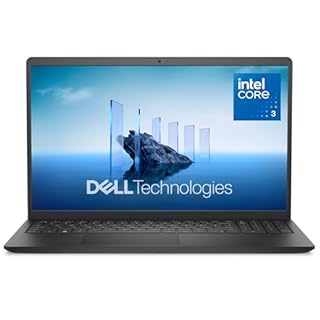 Dell 15 Laptop DC15250 15,6" FHD (1920 x 1080) 120 Hz, Intel Core 3 100U, Grafica Intel UHD, 8GB RAM, 512GB SSD, Windows 11 Home, Tastiera QWERTY – Nero Carbonio