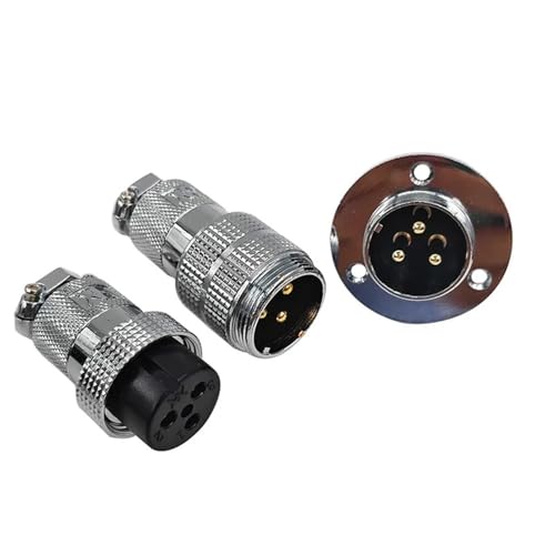 Conector de cable GX25 de 12 pines DF25 circular aeroespacial 20A 5