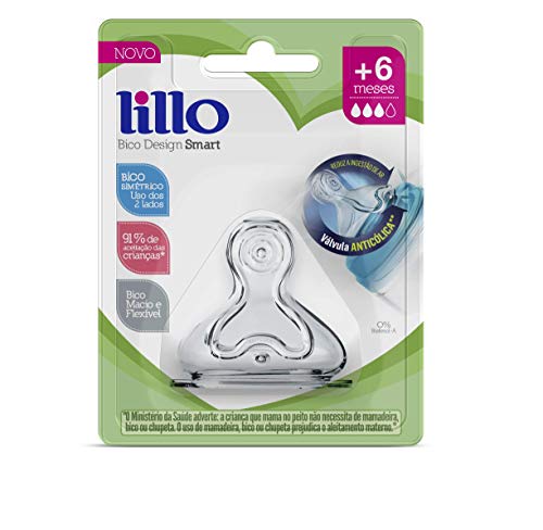 Bico Design Smart Simétrico Silicone Fluxo Rápido - Lillo, Silicone