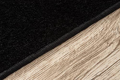 Tapis de couloir classique noir 110x170 d'une solidité exceptionnelle - 6