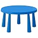 Ikea Mammut - Mesa infantil, color azul y Mammut (2 unidades), color...