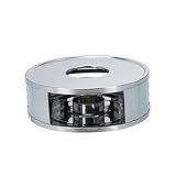 Teekannenwärmer aus edelstahl: durch die verwendung von edelstahlmaterialien verformt er sich nicht so leicht. tee-heizungsversorgung