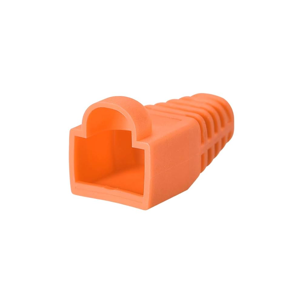 Amazon | uxcell RJ45ブーツカバーアンチダストプロテクター 6mm