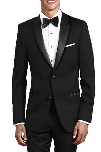 Neil Allyn Two Button Traditional Fit 100% Wool Tuxedo