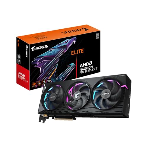 Gigabyte Radeon RX9070XTAORUS E-16GD Graphic Board GDDR6 16GB Gigabyte