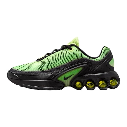 Nike Air Max Dn Big Kids' Shoes (HV5257-700, Light Lemon Twist/Green Strike/Black/Black) Size 6.5