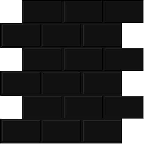 Tic Tac Tiles 10 hojas de azulejos para despegar y pegar en diseños de metro (Subway Mint)