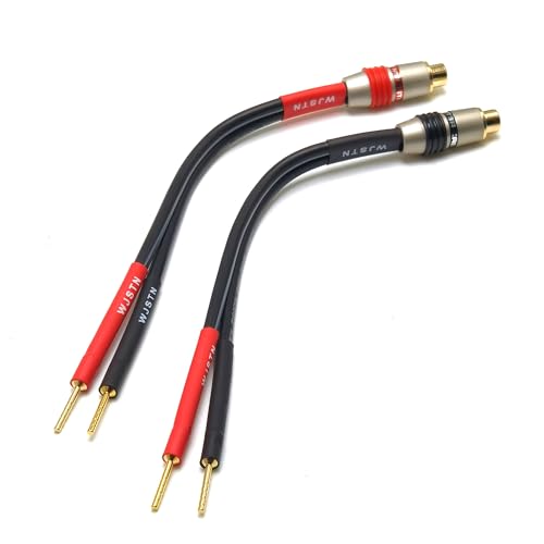 Adaptador RCA a Banana 2mm WJSTN Pack de 2 miniatura 4