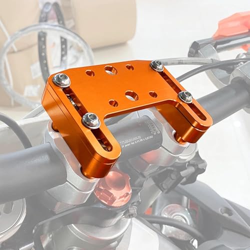 Support de navigation Husaberg FE TE 125-501 orange pour moto 2009-2014 - 2