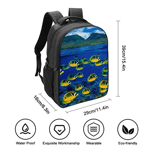 Sac à dos mode léger avec motif 3D cool pour le collège - 2
