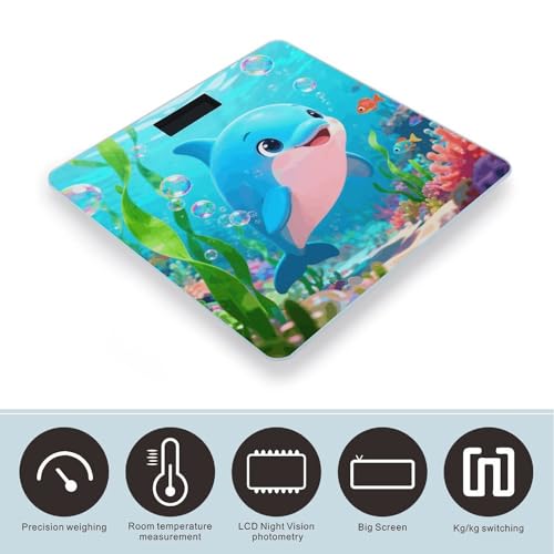 Báscula digital Dolphin Smart Body Weight 180kg miniatura 3