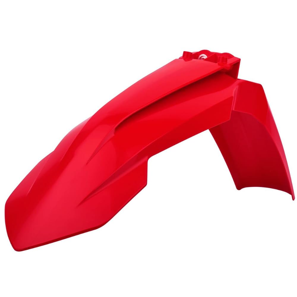 POLISPORT 8554800003 Original Replica Front Fender Made of Durable and Durable Glossy Plastic Compatible with Motorcycles Gas Gas in Red