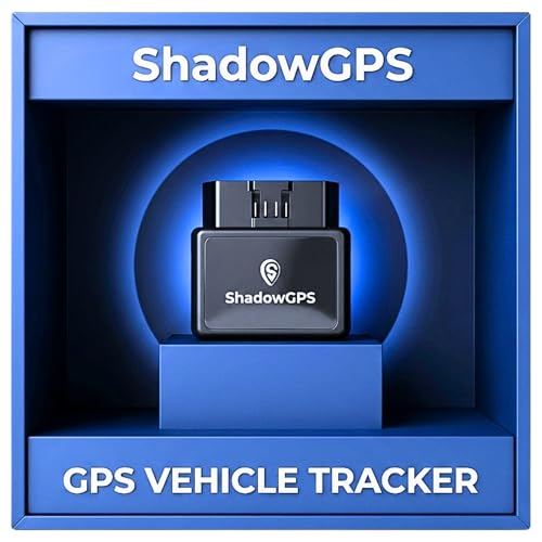 Real-Time GPS Tracker for Vehicles – $9/Month – Plug & Play Car Tracker Device for Business Vehicles with Trip History, Driving Alerts & GeoFence – Accurate, Easy Setup