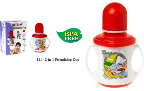 Flo-Rite 2 in 1 Friendship Cup with Silicon Spout (Multicolour)-image-48