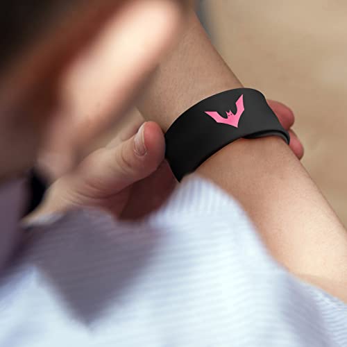 Mizzuco Superhero Capes For Kids Superhero Cloak With Mask And Waistband Halloween Costumes And Party Dress Up Gift For Boys And Girls (Black+Pink) #TOP4