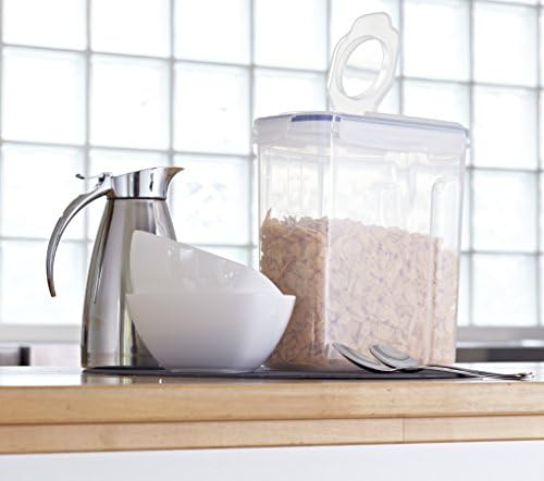 Addis Clip & Close Cereal Container 4L, Single Transparent