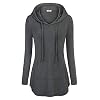 BEPEI Women Tunic Hoodies Long Slee...