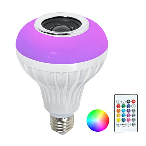 Flameer 2x Sem Fio Bluetooth Lâmpada De Controle De Luz