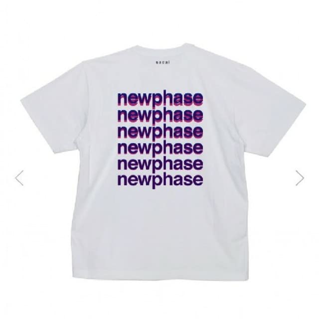 Amazon.co.jp: sacai newphase Tシャツ XLサイズ ホワイト