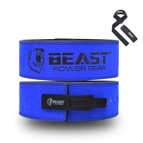 Beast Power Gear Weight Lifting Belt with Strap