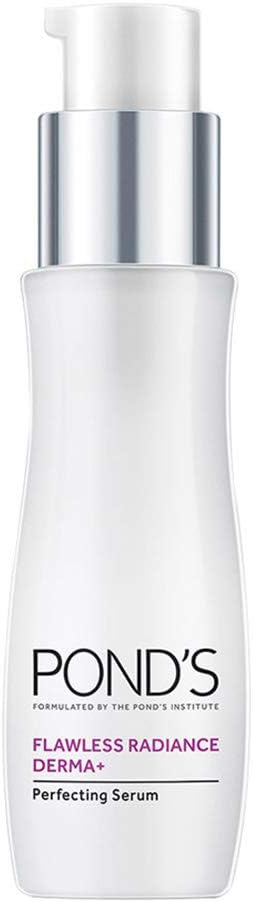 POND'S Flawless Radiance Perfecting Face Serum, with Vitamin B3 and Niacinamide, Even-tone Glow 10X Dark Mark Reducing Power, 30ml