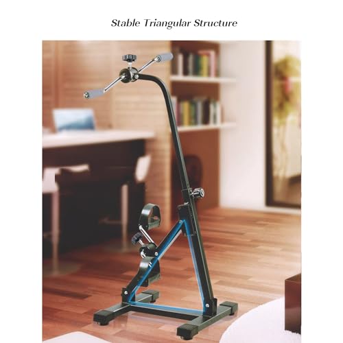 Mini bicicleta pedalier portátil para ejercicio y rehabilitación miniatura 7
