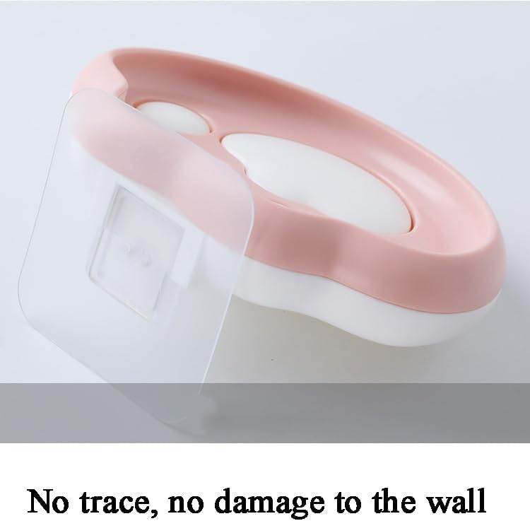 Miniatura 7 de Lindo soporte de jabón con patas de gato, jabonera flotante, soporte para esponja y jabonera flotante, soporte para jabonera de pared de ducha,