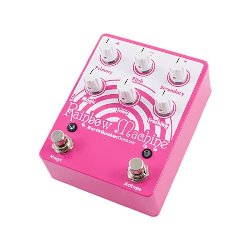 新品 EarthQuaker Devices Rainbow Machine EarthQuaker Devices Limited Edition Pink on Black Rainbow
