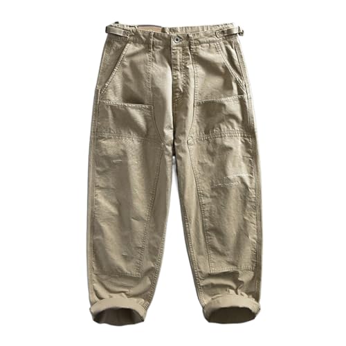 Pantalon de détente automne hiver : style vintage japonais ample