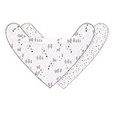 Fácil de poner y quitar LÄSSIG Bandana para bebé (2 unidades), varios colores